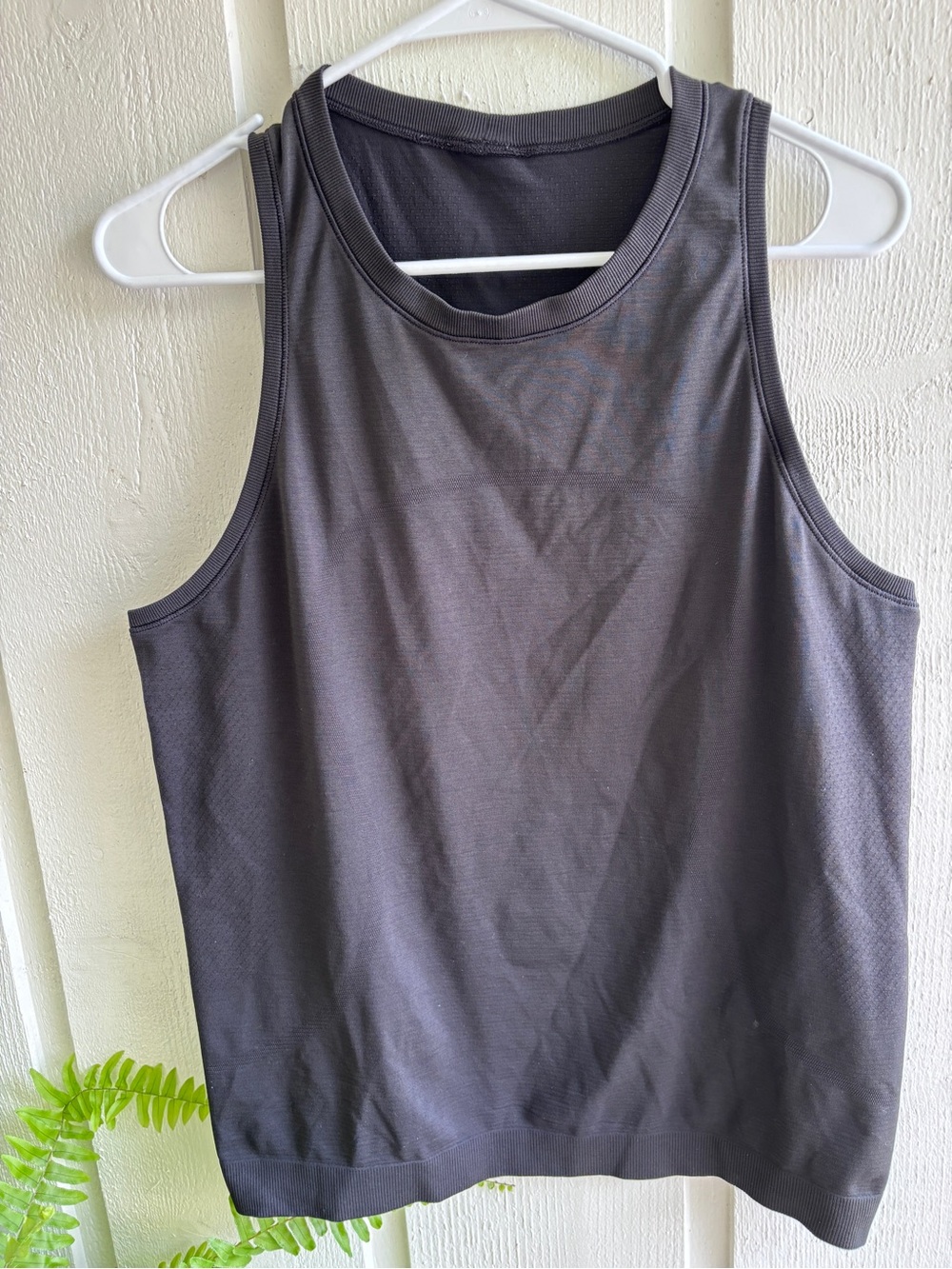 lululemon athletica Women's Charcoal Athletic Tank